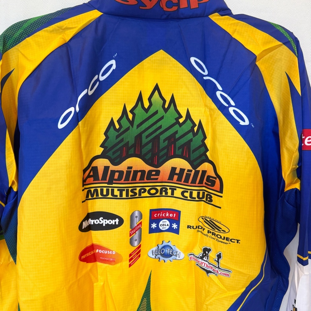 Voler Vortex Ripstop Race Raglan Full Zip Long Sleeve Cycling Jacket - Picture 5 of 6